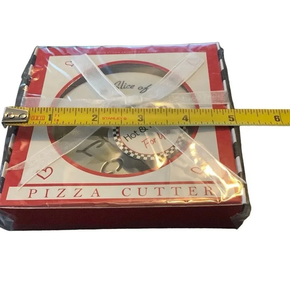 NEW Kate Aspen A Slice of Love Pizza Cutter in Gift Box Great Gift